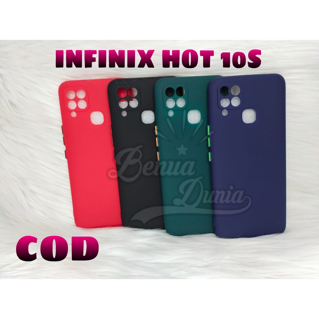 CASE MACARON PROTECTION KAMERA INFINIX HOT 10S -INFINIX HOT 8 -INFINIX SMART 4//SOFTCASE MACARON - BD