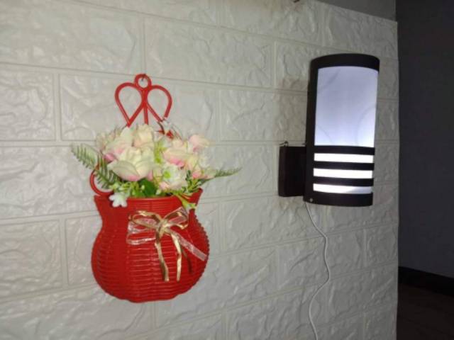 Lampu Hias Dinding Pilar Homemade MURAH