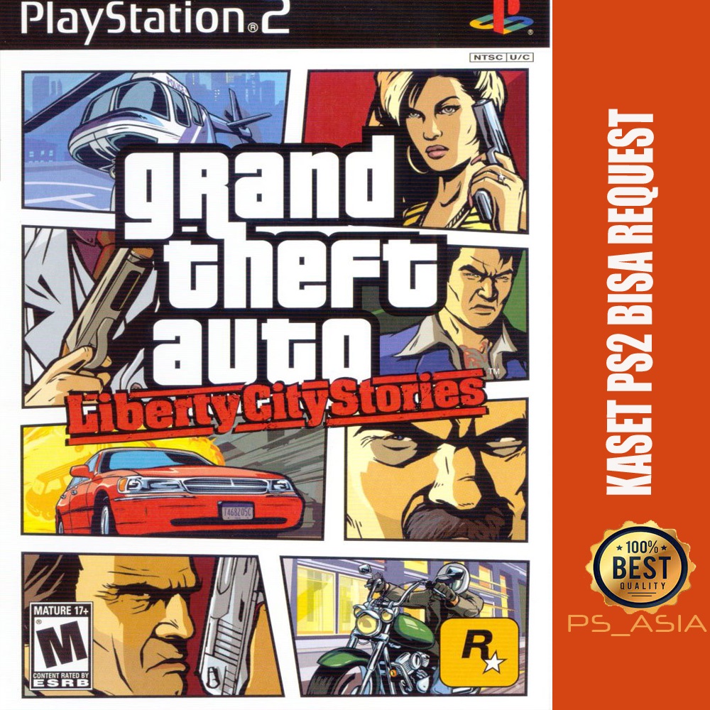 Kaset PS 2 GTA Liberty City Stories