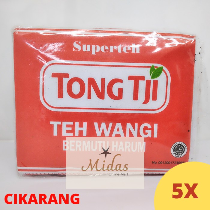 

Teh Tong Tji 5 Pcs X 80 gram