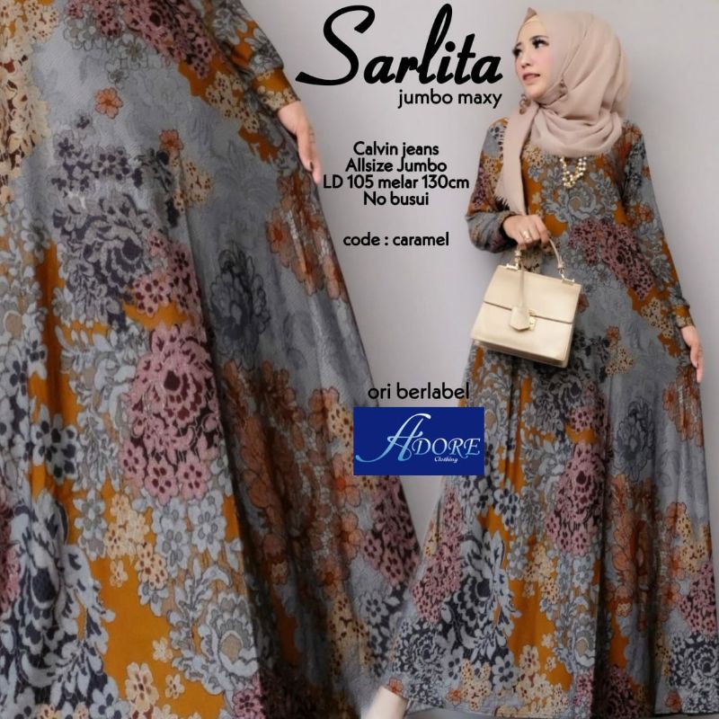 Sarlita Maxy Dress Muslimah Jumbo Merani Maxy  Gamis Calvin Jeans Jumbo Camry Maxy Gamis Motif Batik Super Jumbo xxxxl Gamis Calvin Jeans Gamis Batik Jumbo Venya Maxy Gamis Motif Batik Gamis Seragaman Pengajian Gamis Lebaran Terbaru Dress Muslim Jumbo