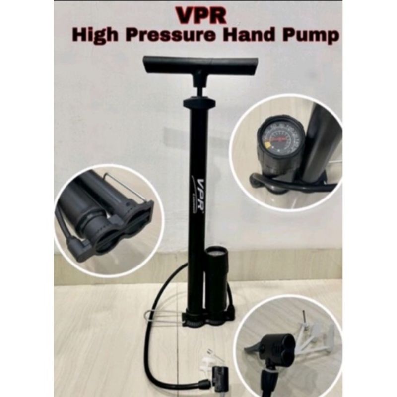 Pompa Angin sepeda motor dan bola merk VPR