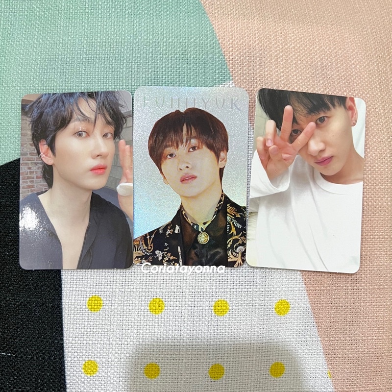 photocard eunhyuk super junior PLAY BAD BLOOD BAD LIAT HOLOGRAM THE RENAISSANCE