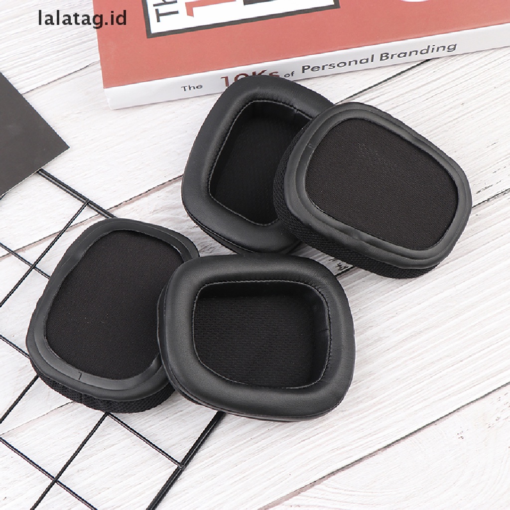 (lalatag) 1 Pasang Earpads Pengganti Bahan Busa Untuk Headphone Logitech G633 G933