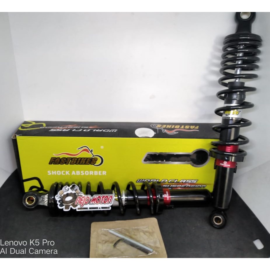 Shock Belakang Atau Skok Bebek Non Tabung Size 280 Merk Fast Bikes