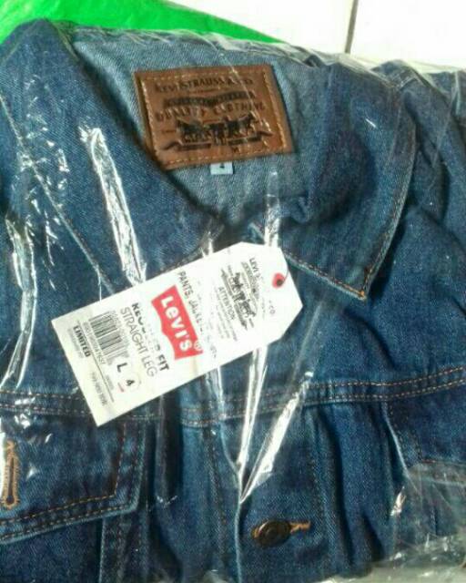 Jaket Jeans DISKON Oversized Biowash