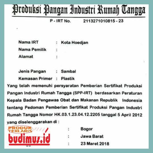 

33Wr4Y5- Sambal Kota Hoedjan - Ikan Cakalang Pedas 66R78T87-