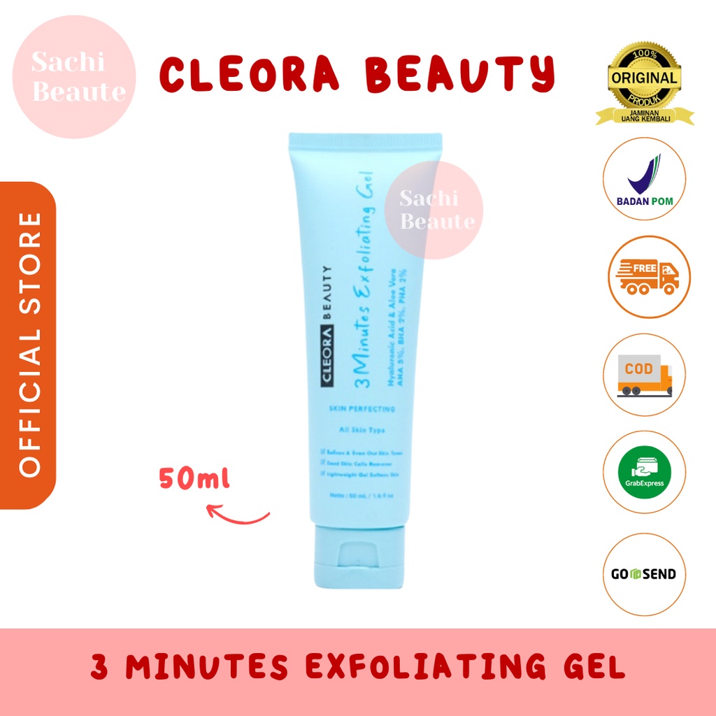Cleora 3 Minutes Exfoliating Gel Cloera Beauty Exfo