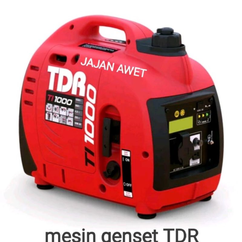 mesin genset 900 Watt - generator TDR TI 1000 - genset TDR