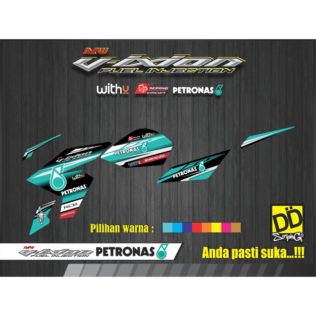 striping VIXION NVL PETRONAS Striping yamaha vixion nvl variasi petronass