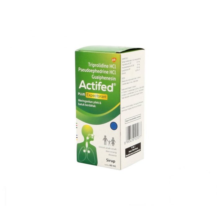 ACTIFED SYR PLUS EXP 60ML HIJAU