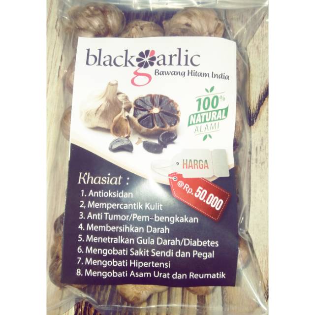 

Black garlic / Bawang hitam