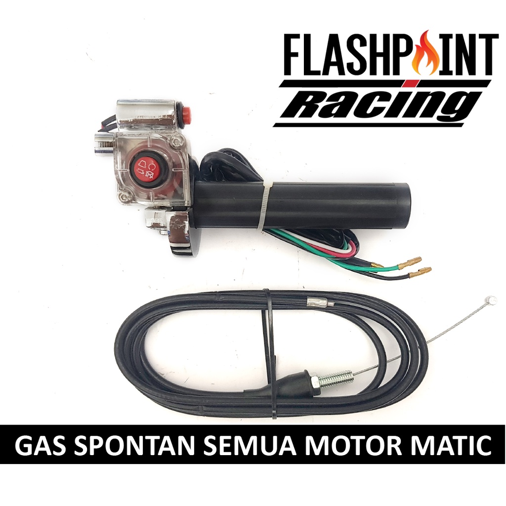 (BISA COD) GAS SPONTAN SEMUA MOTOR MATIC TOMBOL STARTER RRACING THAILAND - GAS SPONTAN MIO BEAT VARIO