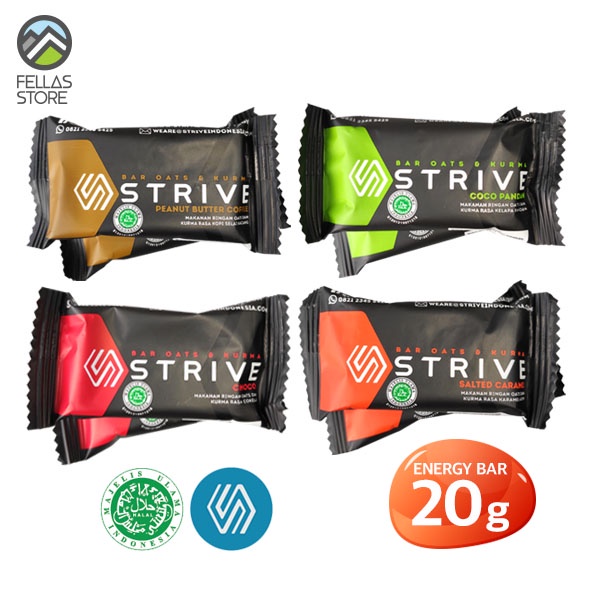 Strive - Energy Bar Bite Size 20g