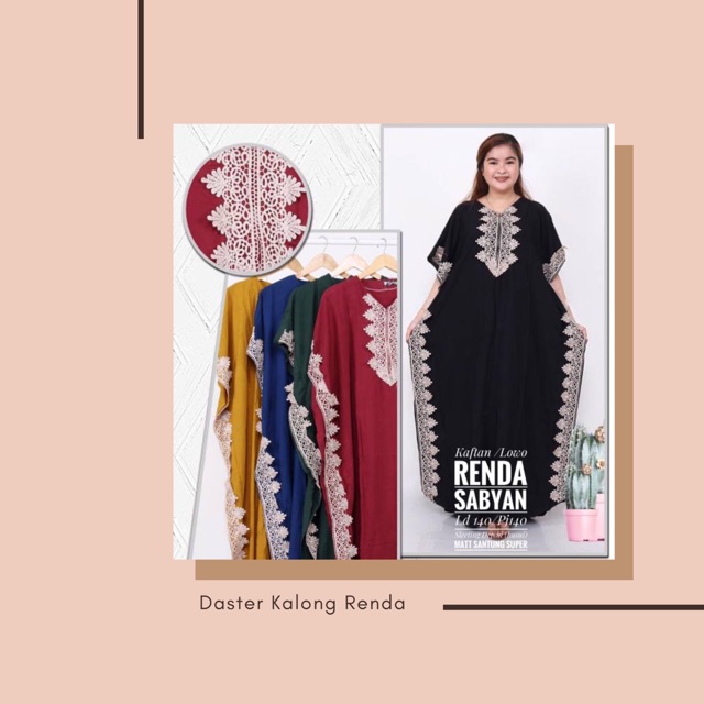 Daster Renda Model Kalong