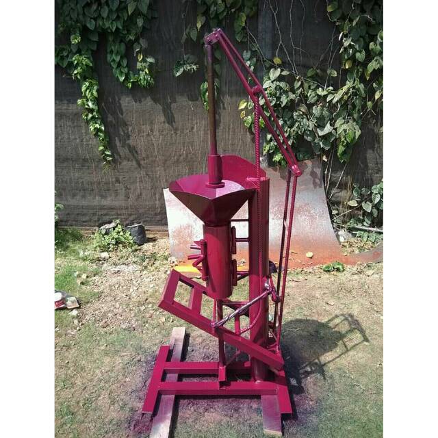 Press Baglog Jamur Manual Model Injak Murah