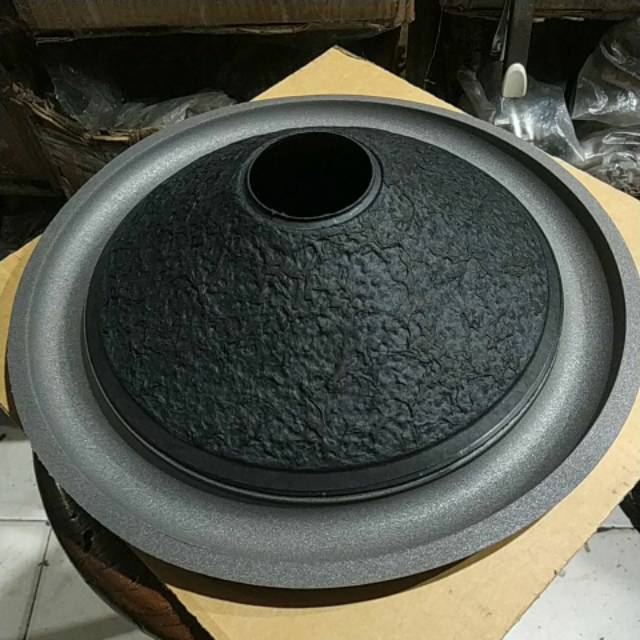 Daun dan spon subwoofer 12 inch / daun speaker sub woofer 12 inch