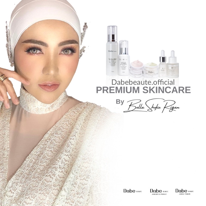 Dabe Beaute Skincare Original BPOM by Bella Shofie (free Gift)