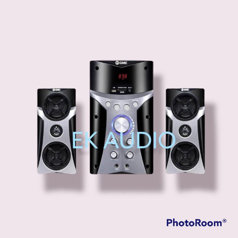 SPEAKER BERKUALITAS PREMIUM GMC 885 B MULTIMEDIA EXTRA SOUND BASS