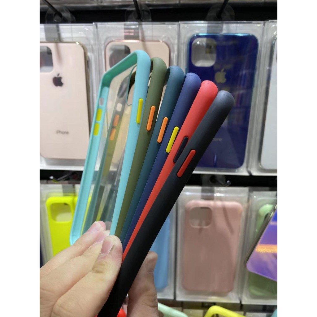 LIST COLOUR ACRYLIC case bening XIAOMI NOTE 10 / NOTE 10 PRO / MI NOTE 10 / MI NOTE 10 PRO