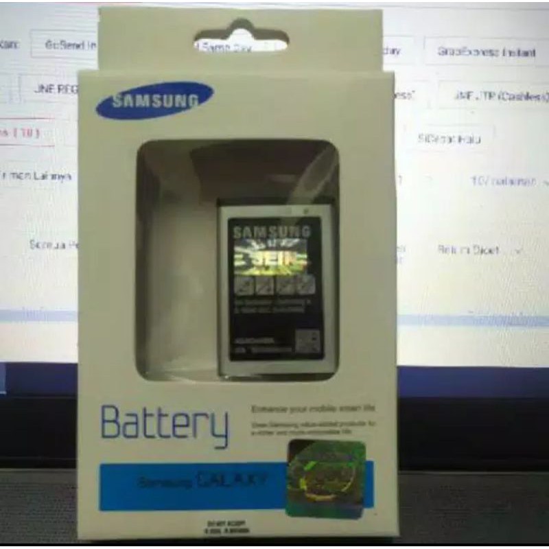 Battery Baterai Batre Samsung lipat 1272 Caramel e1272 / E1195 / E1080 / B310E ORIGINAL &amp; ORI 99