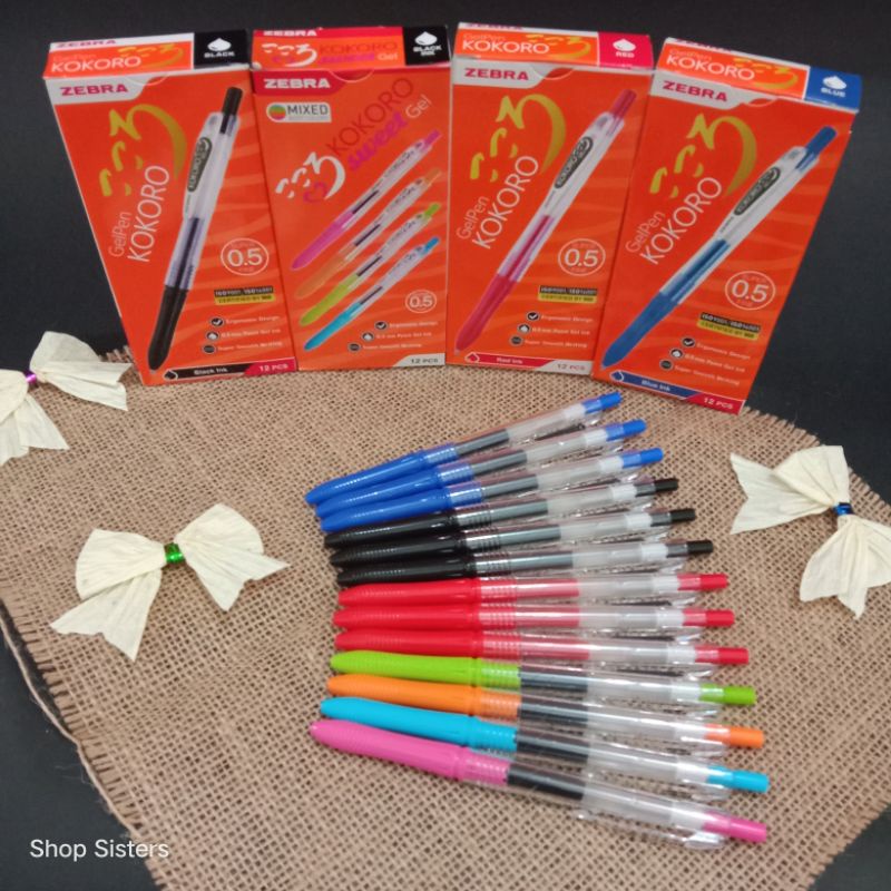 

Bolpoin gel kokoro zebra 0.5