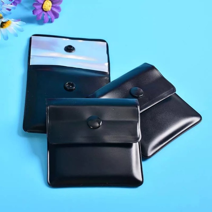 Dompet Asbak/Portable Pocket Wallet Ashtray Fireproof PVC