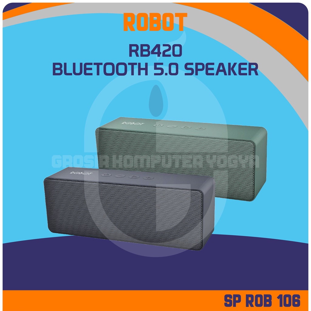 Robot RB420 Bluetooth 5.0 TWS Portable Audio Wireless Super Bass Speaker