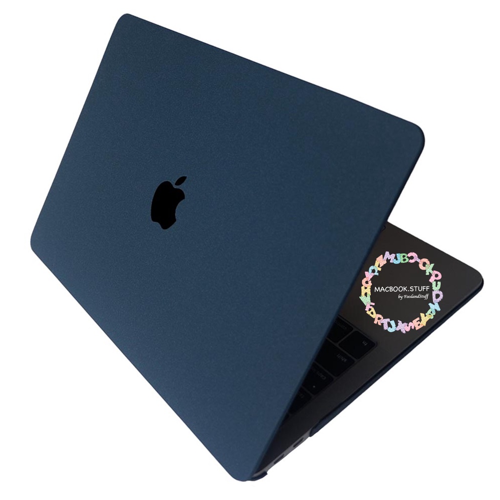 MACBOOK Case SAND BIRU TUA NAVY DEEP SEA NEW AIR PRO RETINA 11 12 13 14 15 16 INCH NON /  WITH CD ROOM / TOUCHBAR / TOUCH ID / M1 2020 2021 2022