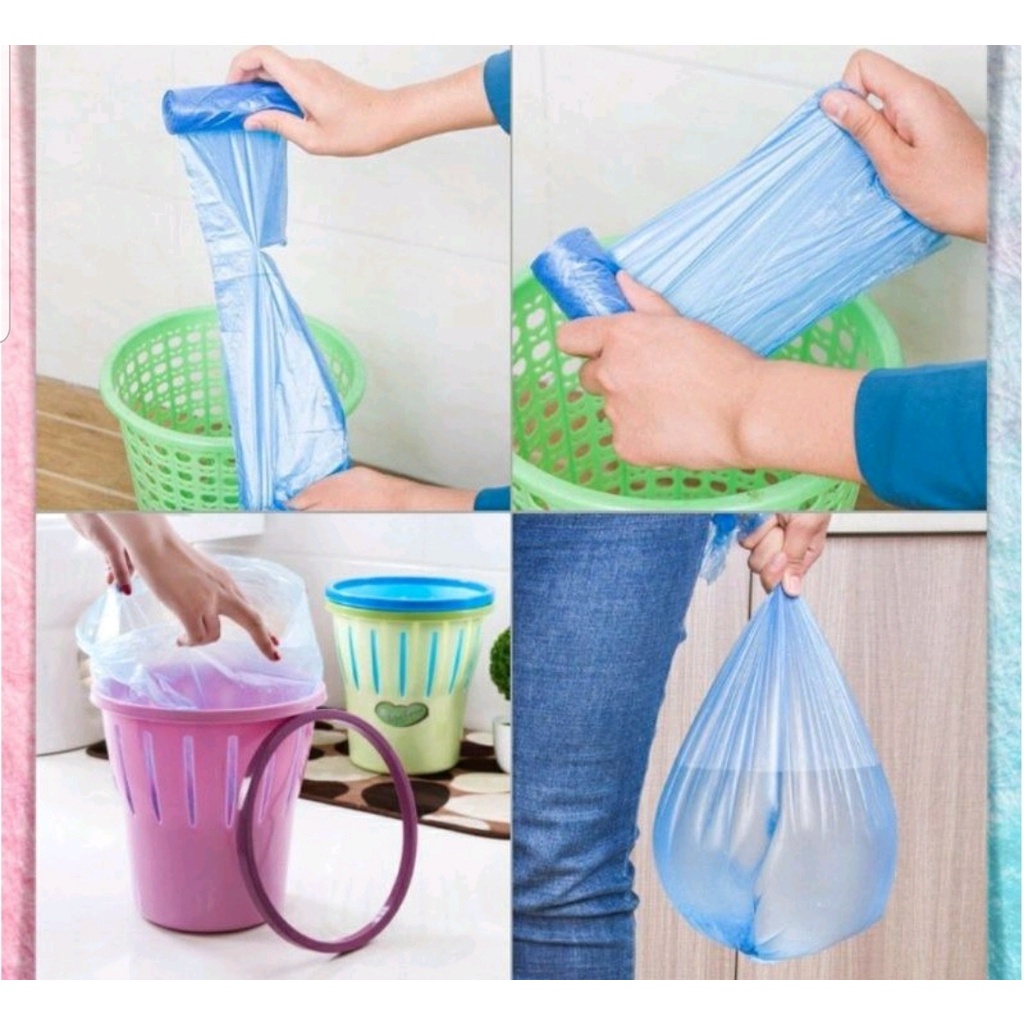 KECIL - KANTONG PLASTIK SAMPAH REFIL KANTONG PLASTIK POOP KOTORAN  KANTONG SAMPAH SERBAGUNA - BC