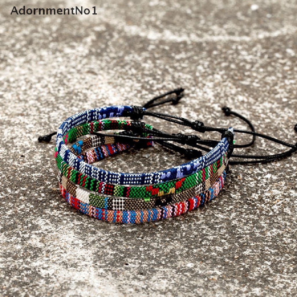 (AdornmentNo1) Gelang Tangan Rantai Warna Pelangi Untuk Pasangan / Pria / Wanita Charms