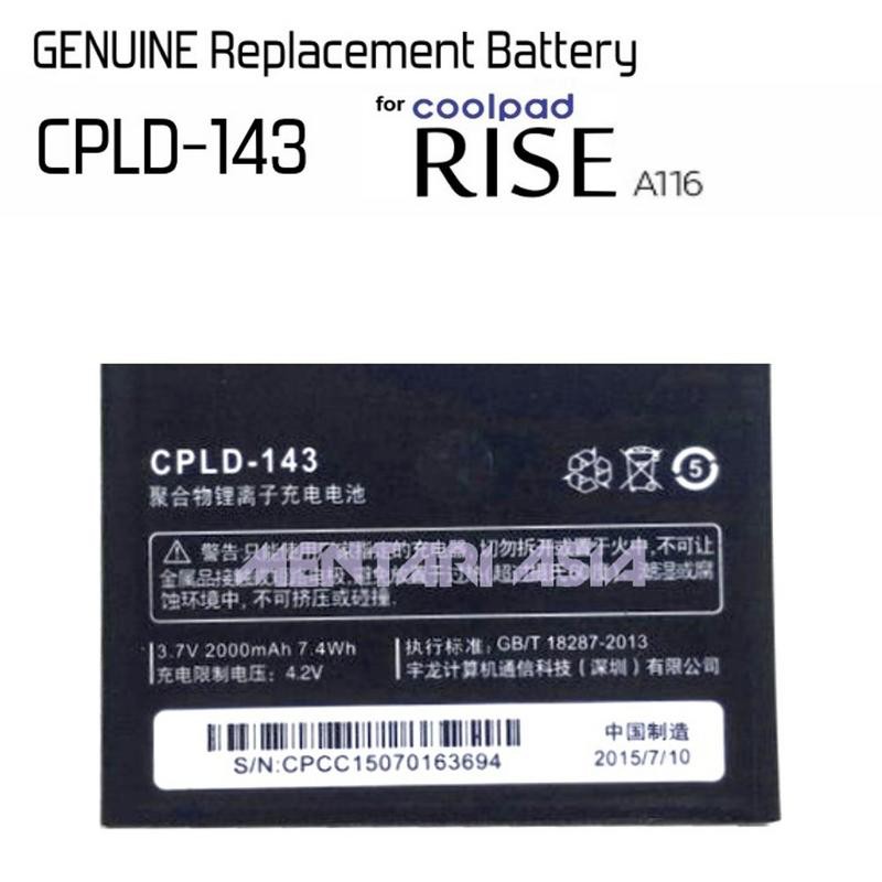 Batre Baterai Coolpad Rise A116 CPLD-143 CPLD143 CPLD 143