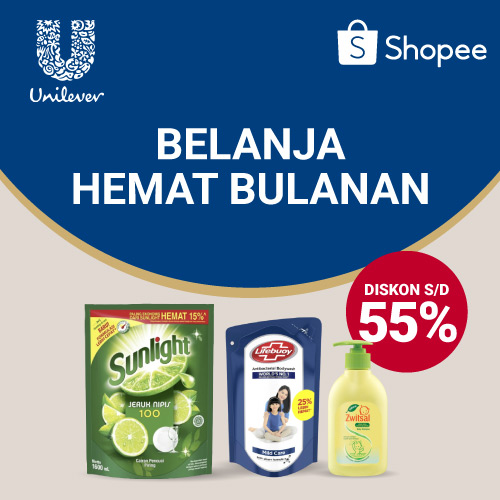 Belanja Hemat Bulanan Diskon s/d 55% | 13-22 Ags