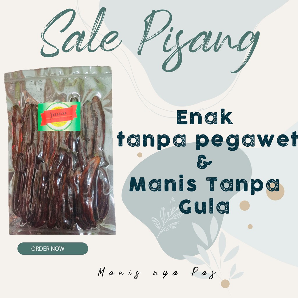 

Sale Pisang Basah Asli