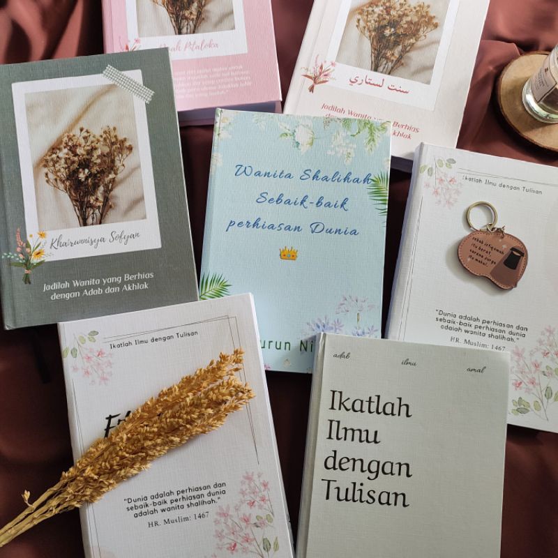 (100 LBR) NOTEBOOK CUSTOM A5 BUKU CATATAN DIARY NOTEBOOK ISLAMI BUKU MUSLIMAH DAKWAH BY AKAD KITA-6