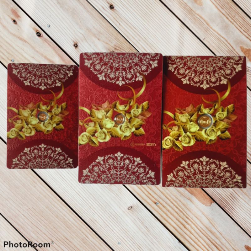 minigold 0,25 gram 0,5 gram gift series logam mulia