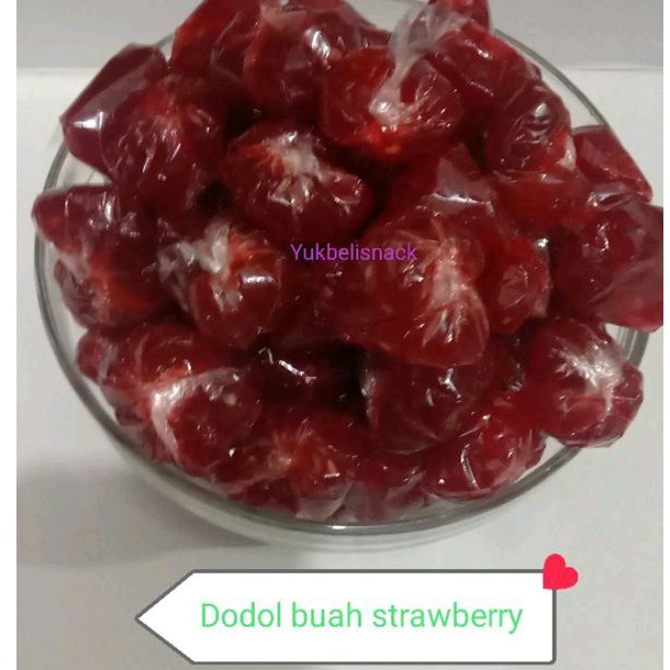 

Dodol Garut buah strawberry 500gr