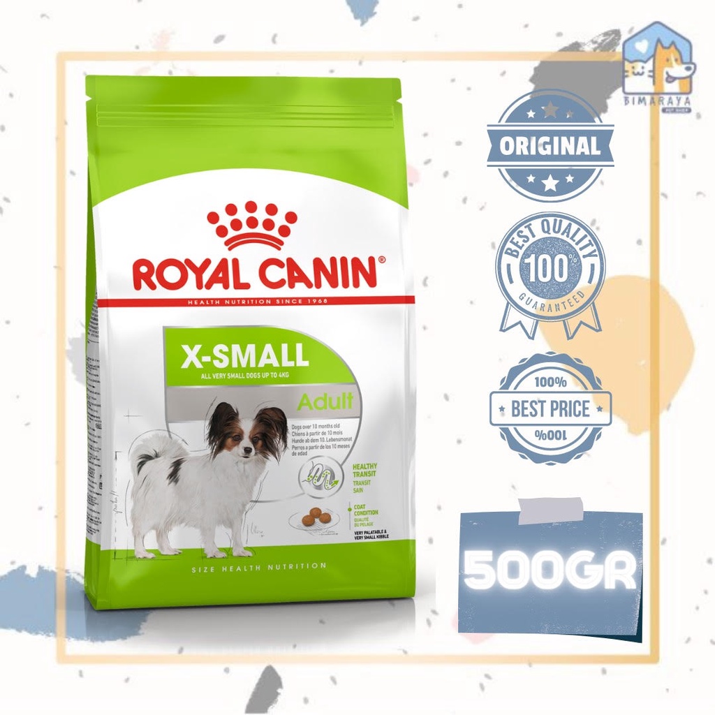 ROYAL CANIN XSMALL / X-SMALL ADULT 500GR FRESHPACK