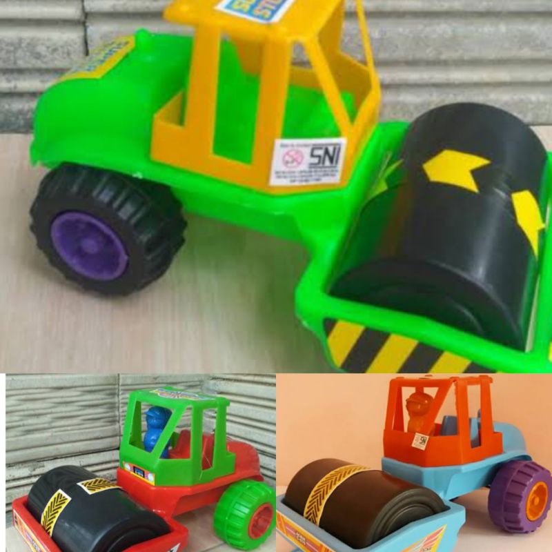 Mainan Mobil Slender Mobil Konstruksi Ukuran Sedang