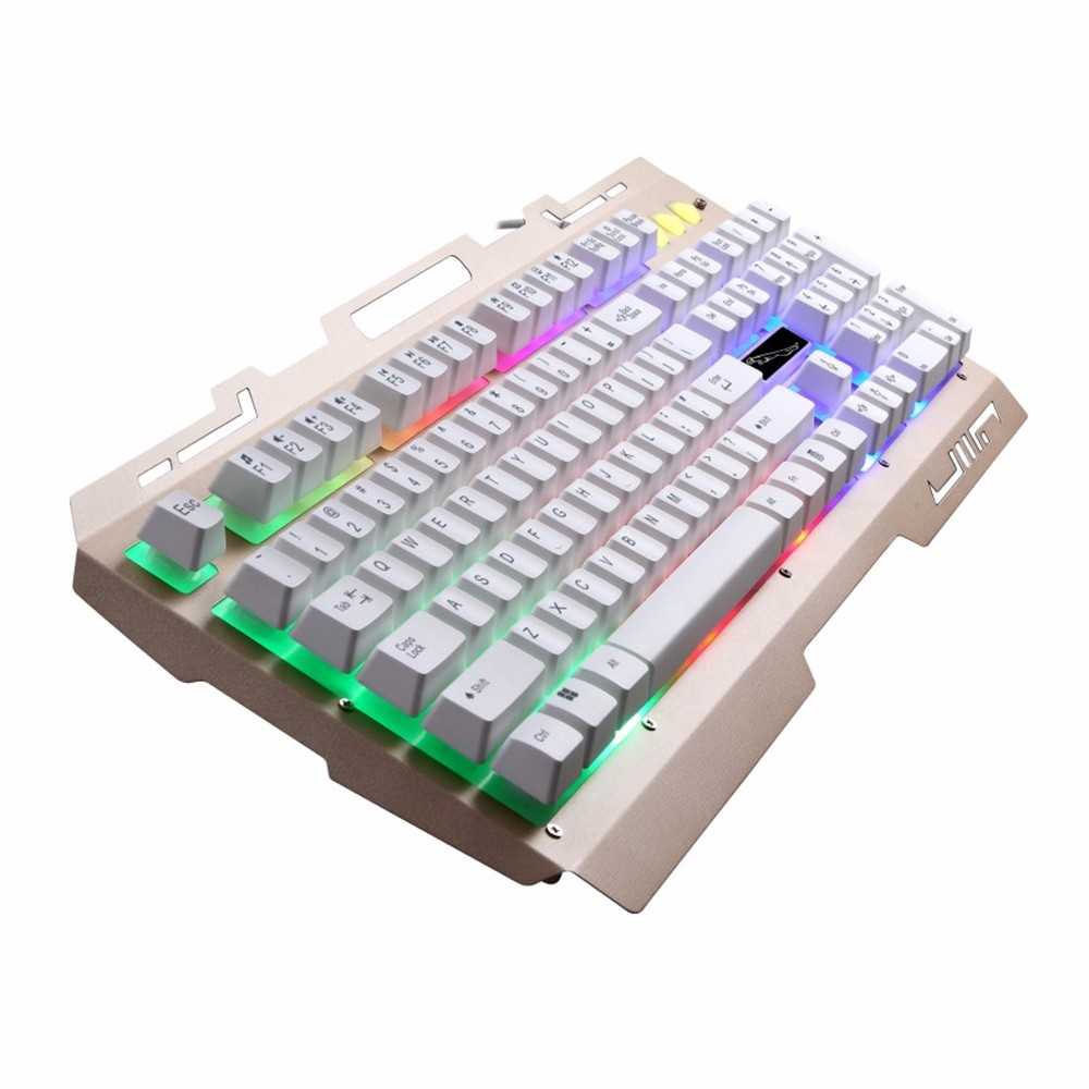 Keyboard Gaming Leopard G700 RGB LED USB Bukan Keyboard Mechanical