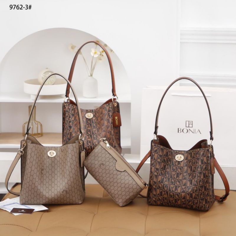 BONIA Monogram Bucket SlingBag #9762-3