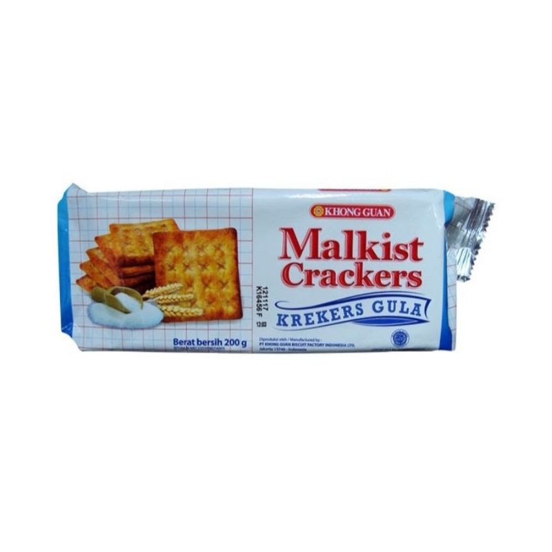 

biskuit khong guan malkist crackers gula 200gr