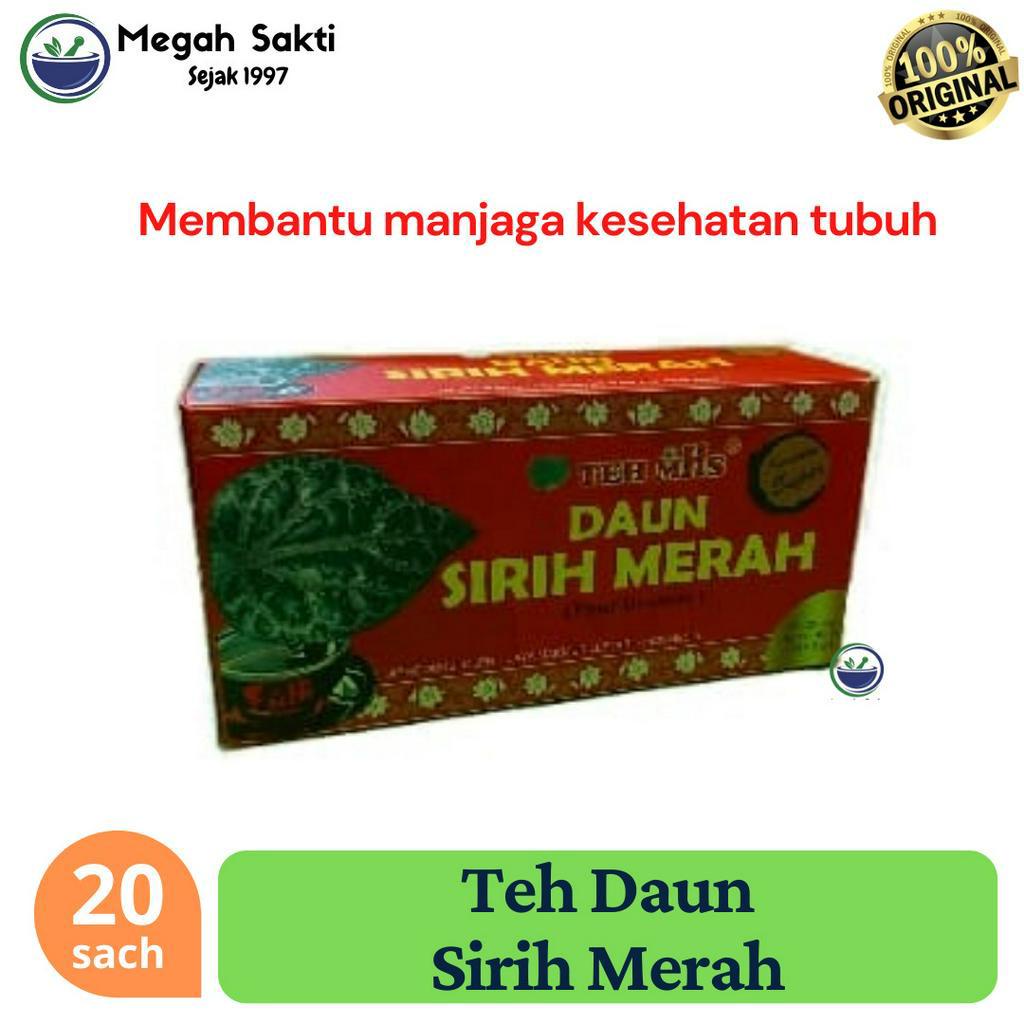 

Megah Sakti - Teh Mhs Daun Sirih Merah Herbal Tea Teh Kesehatan