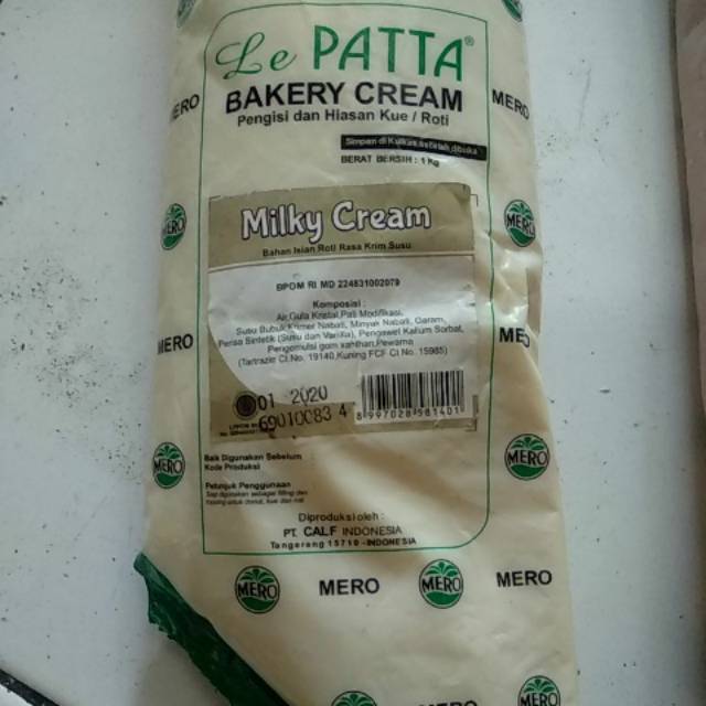 Selai Susu 1kg Mero Milky Cream