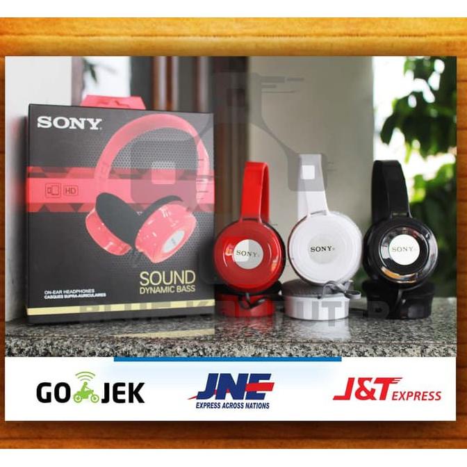 Headphone - Sony Headphone - Audio Headphone Sony Dynamic + Mic / Headset / Sony Dynamic Produk