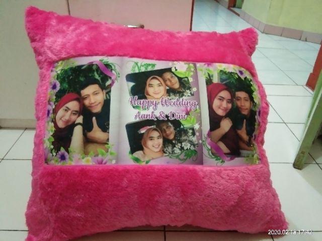 Bantal Foto Jumbo Uk 80x80