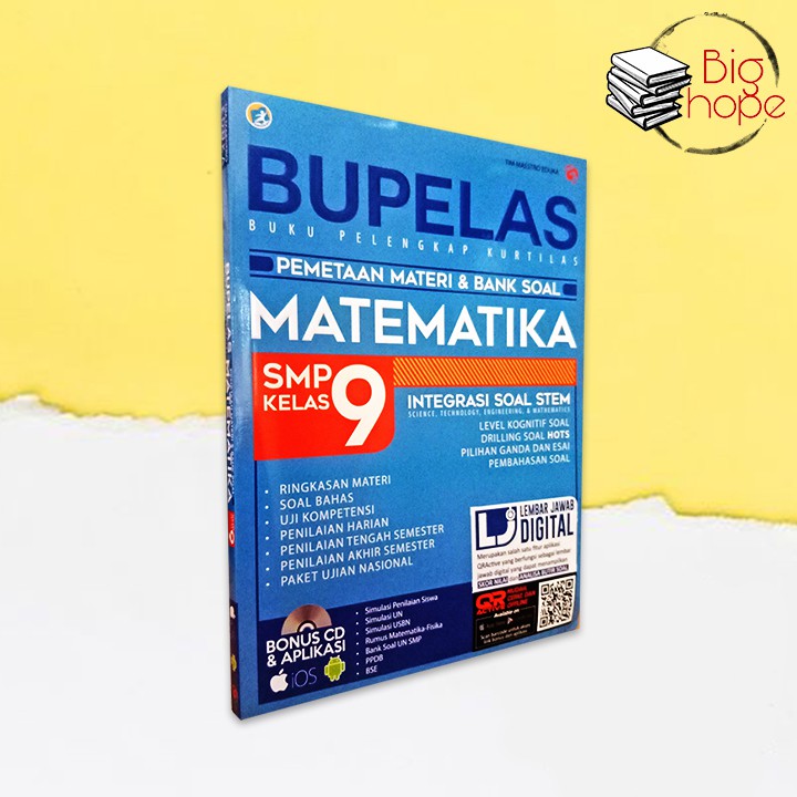 BUKU SOAL SMP - BUPELAS PEMETAAN MATERI & BANK SOAL MATEMATIKA SMP KELAS 9