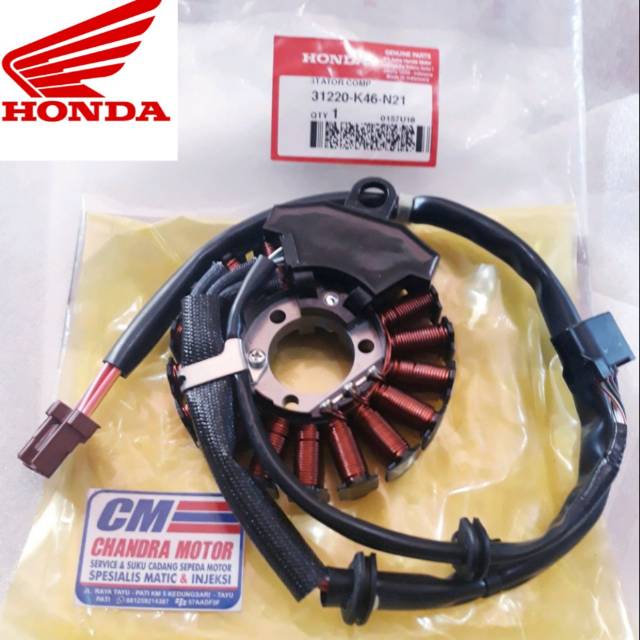 Stator comp  sensor ckp  statorcomp vario fi esp vario 110 fi esp kode part 31220-K46-N21 asli AHM