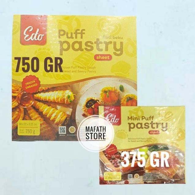 

Edo Puff Pastry Sheet 750gr TERLARIS TERPERCAYA ORIGINAL