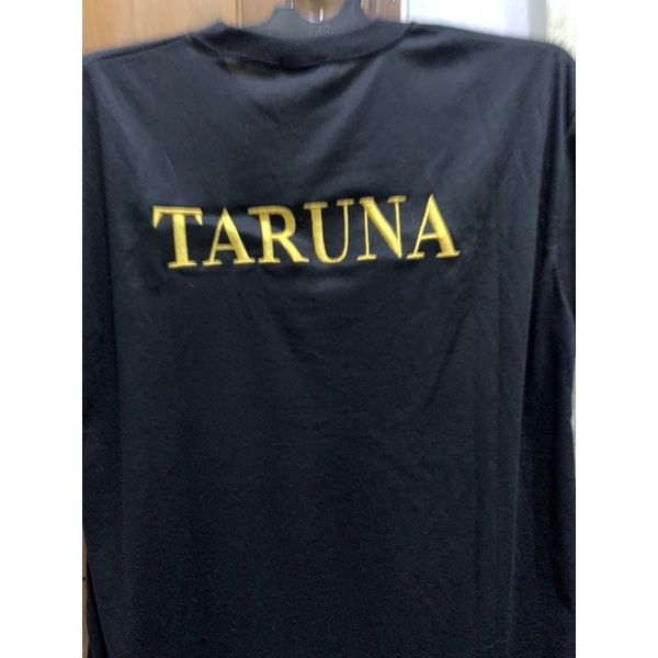 Kaos Taruna Hitam | Custom Nama, Angkatan, Instansi | Kaos Olahraga Taruna Hitam | Kaos PDO Taruna H